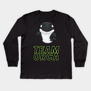 Team Orca Kids Long Sleeve T-Shirt